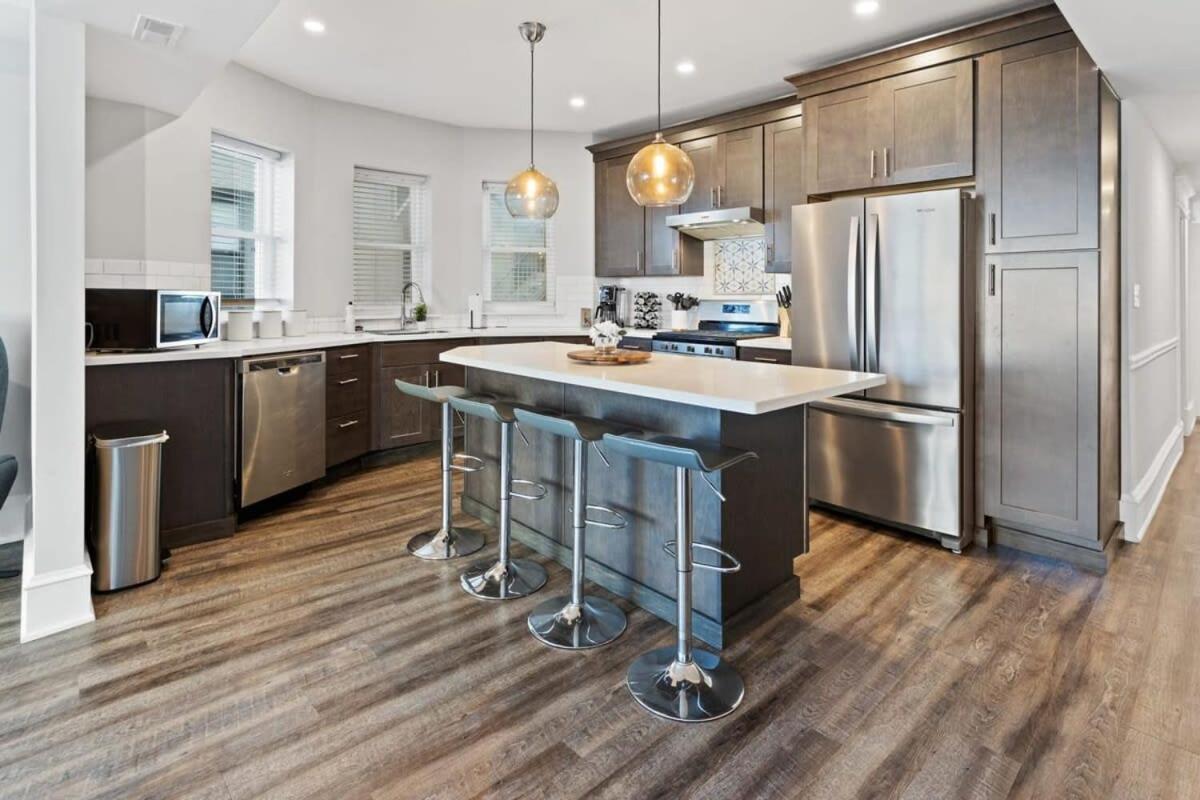 Modern 4Br 2Ba Apt Steps To The Beach Open Living Atlantic City Exterior photo