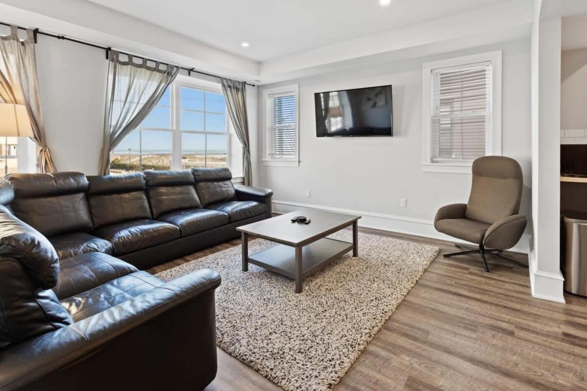 Modern 4Br 2Ba Apt Steps To The Beach Open Living Atlantic City Exterior photo