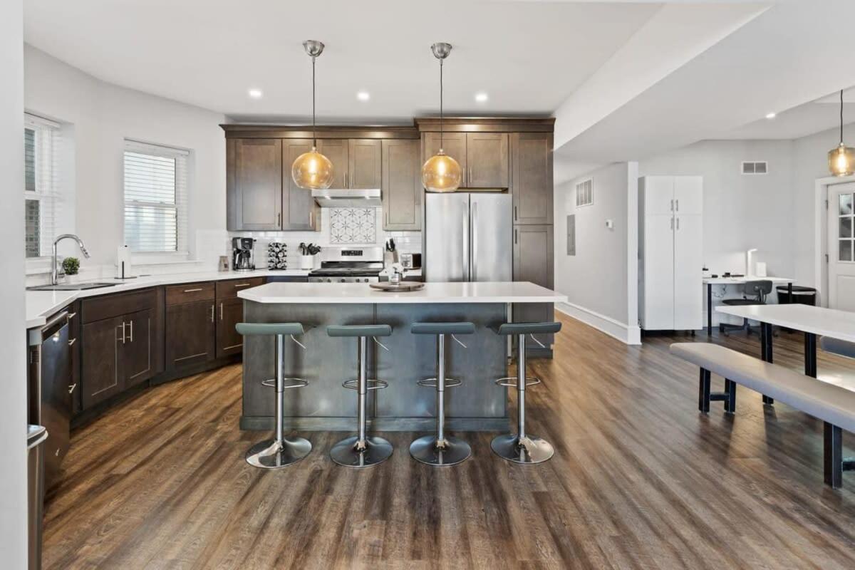 Modern 4Br 2Ba Apt Steps To The Beach Open Living Atlantic City Exterior photo