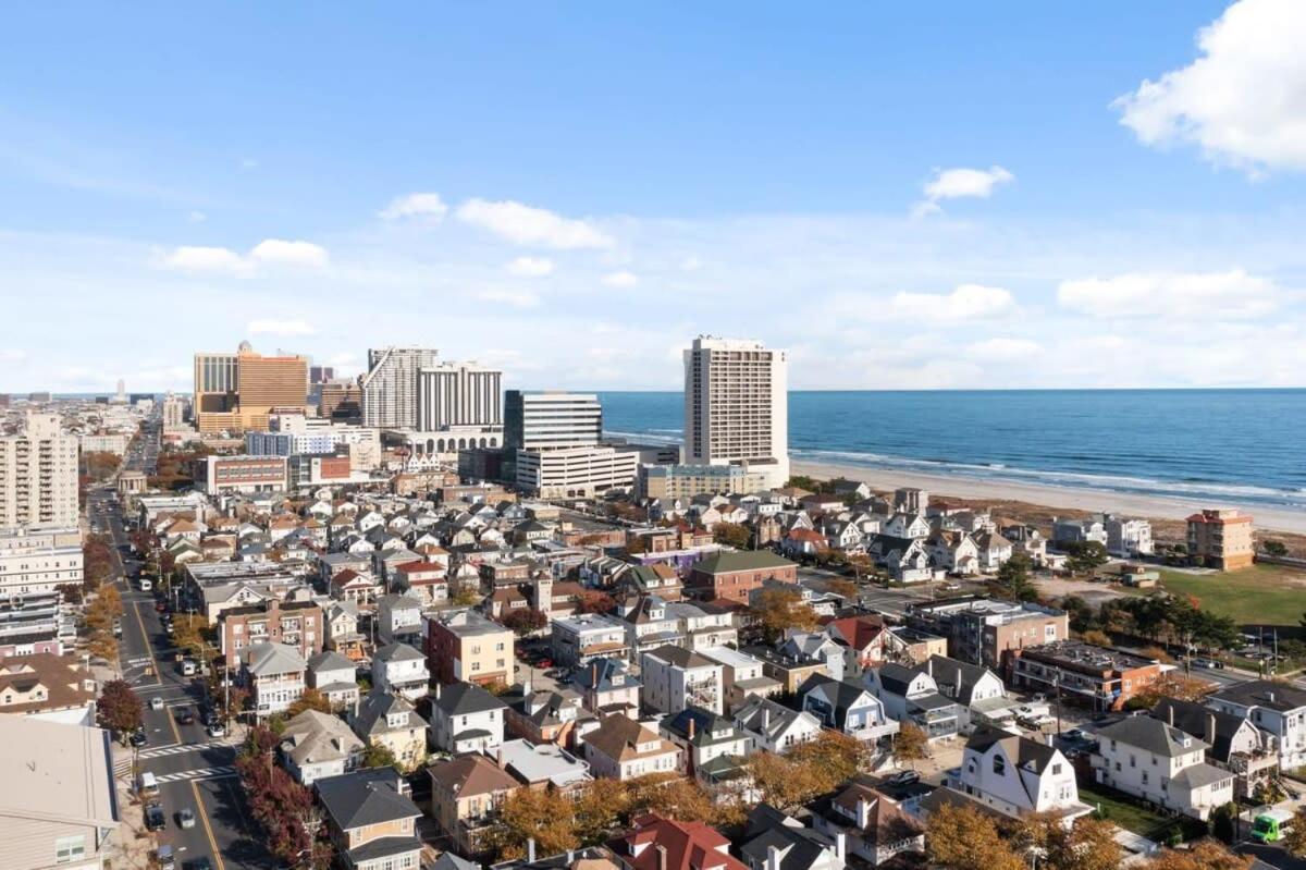 Modern 4Br 2Ba Apt Steps To The Beach Open Living Atlantic City Exterior photo